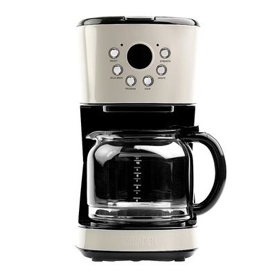 Haden 75028 Dorset 12-Cup Programmable Coffee Maker with Strength Control and Timer
