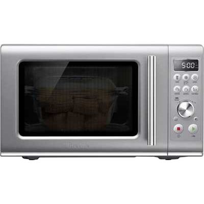 Breville BMO650BSS1BUC1 The Compact Wave Soft Close 0.9 Cu. Ft. Microwave