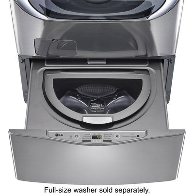 LG WD100CV SideKick 1.0 Cu. Ft. High-Efficiency Smart Top Load Pedestal Washer