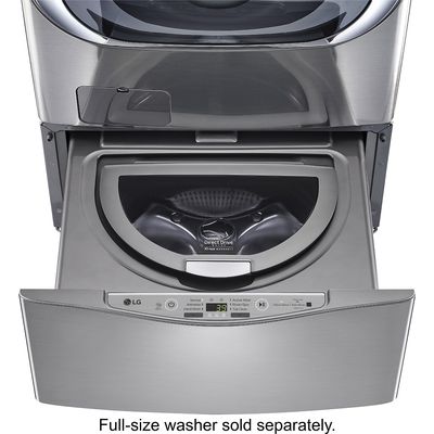 LG WD200CV SideKick 1.0 Cu. Ft. High-Efficiency Smart Top Load Pedestal Washer