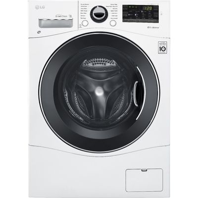 LG WM3488HW 2.3 Cu. Ft. High-Efficiency Front-Load Washer and Electric Dryer Combo