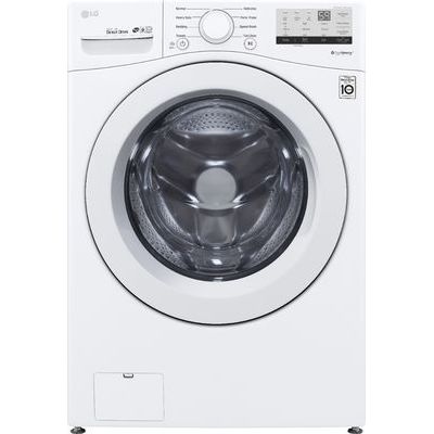 LG WM3400CW 4.5 Cu. Ft. High Efficiency Stackable Front-Load Washer