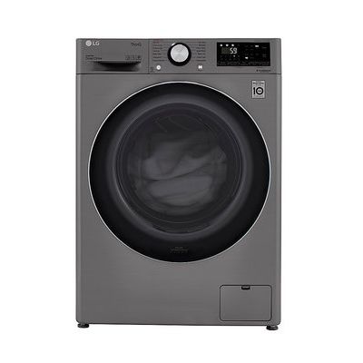 LG WM3555HVA 2.4 Cu. Ft. High-Efficiency Smart Front Load Washer and Electric Dryer Combo