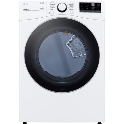 LG DLE3600W 7.4 Cu. Ft. Stackable Smart Electric Dryer