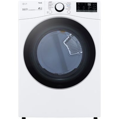 LG DLG3601W 7.4 Cu. Ft. Stackable Smart Gas Dryer
