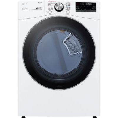 LG DLEX4200W 7.4 Cu. Ft. Stackable Smart Electric Dryer