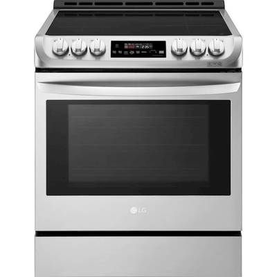 LG LSE4616ST 6.3 Cu. Ft. Self-Cleaning Slide-In Electric Induction Smart Wi-Fi Range