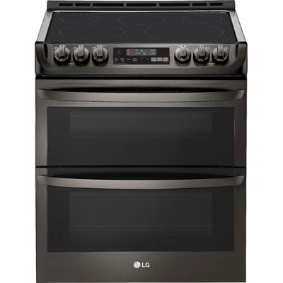 LG LTE4815BD 7.3 Cu. Ft. Self-Clean Slide-In Double Oven Electric Smart Wi-Fi Range