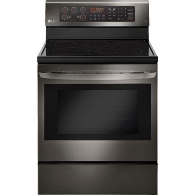 LG LRE3194BD 6.3 Cu. Ft. Self-Cleaning Freestanding Electric Convection Range