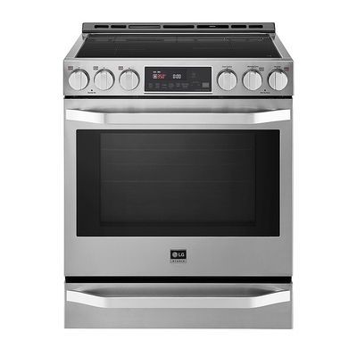 LG LSIS3018SS Studio 6.3 Cu. Ft. Slide-in Electric Induction True Convection Range