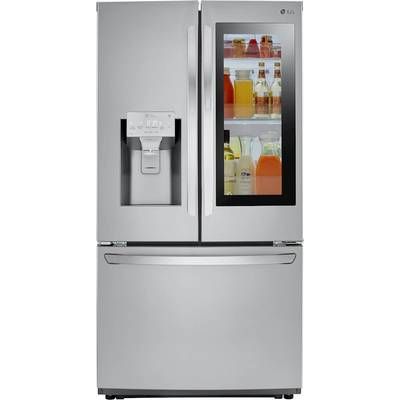 LG LFXC22596S 21.9 Cu. Ft. French InstaView Door-in-Door Counter-Depth Refrigerator