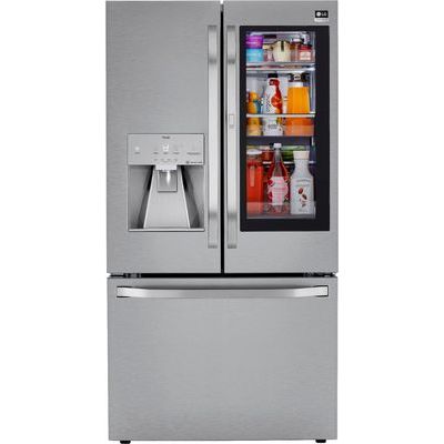 LG SRFVC2406S Studio 23.5 Cu. Ft. French InstaView Door-in-Door Counter-Depth Refrigerator