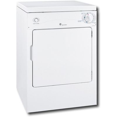 GE DSKP333ECWW 3.6 Cu. Ft. Stackable Electric Dryer