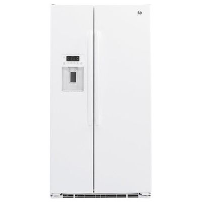 GE GZS22DGJWW 21.9 Cu. Ft. Side-by-Side Counter-Depth Refrigerator