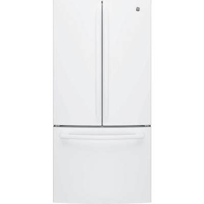 GE GNE25JGKWW 24.7 Cu. Ft. French Door Refrigerator
