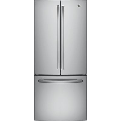 GE GNE21FSKSS 20.8 Cu. Ft. French Door Refrigerator