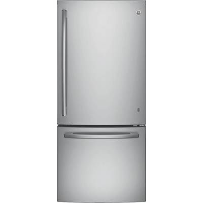GE GDE21ESKSS 21.0 Cu. Ft. Bottom-Freezer Refrigerator