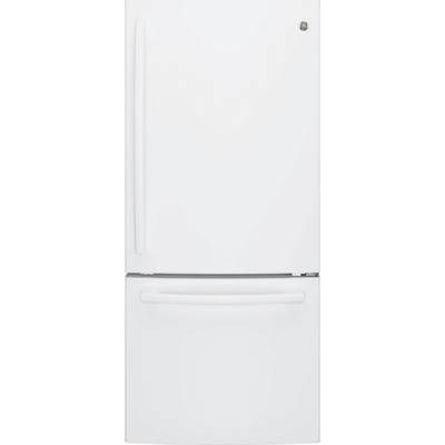 GE GBE21DGKWW 21.0 Cu. Ft. Bottom-Freezer Refrigerator
