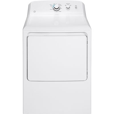 GE GTX33EASKWW 6.2 Cu. Ft. 3-Cycle Electric Dryer