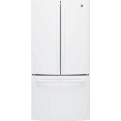 GE GWE19JGLWW 18.6 Cu. Ft. French Door Counter-Depth Refrigerator