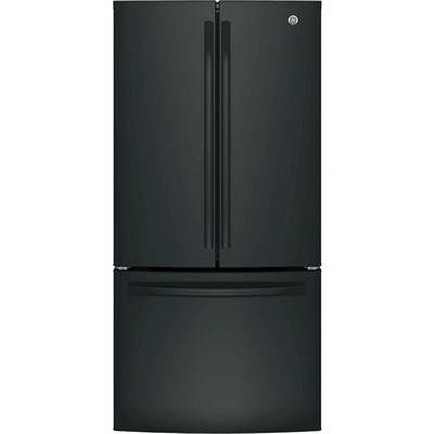 GE GWE19JGLBB 18.6 Cu. Ft. French Door Counter-Depth Refrigerator