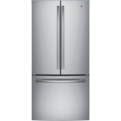 GE GWE19JSLSS 18.6 Cu. Ft. French Door Counter-Depth Refrigerator