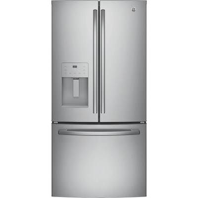 GE GYE18JSLSS 17.5 Cu. Ft. French Door Counter-Depth Refrigerator
