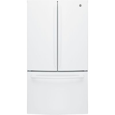 GE GNE27JGMWW 27.0 Cu. Ft. French Door Refrigerator