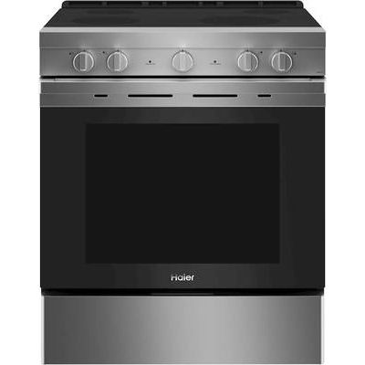 Haier QSS740RNSS 5.7 Cu. Ft. Slide-In Electric Convection Range