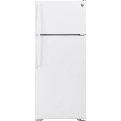 GE GTE18GTNRWW 17.5 Cu. Ft. Top-Freezer Refrigerator