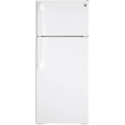 GE GIE18DTNRWW 17.5 Cu. Ft. Top-Freezer Refrigerator