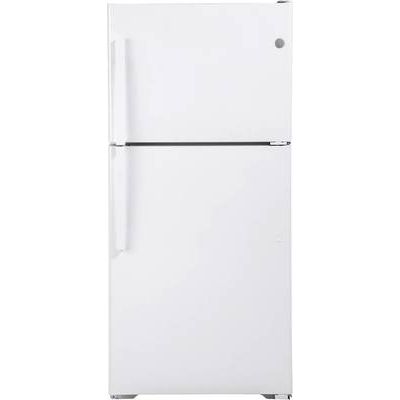 GE GTE19DTNRWW 19.2 Cu. Ft. Top-Freezer Refrigerator