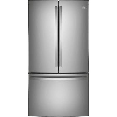 GE GNE29GYNFS 28.7 Cu. Ft. French Door Refrigerator with LED Lighting