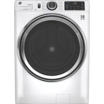 GE GFW650SSNWW 4.8 Cu. Ft. High-Efficiency Stackable Smart Front Load Washer