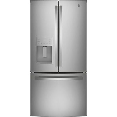 GE GYE18JYLFS 17.5 Cu. Ft. French Door Counter-Depth Refrigerator