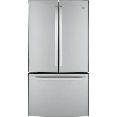 GE GWE23GYNFS 23.1 Cu. Ft. French Door Counter-Depth Refrigerator