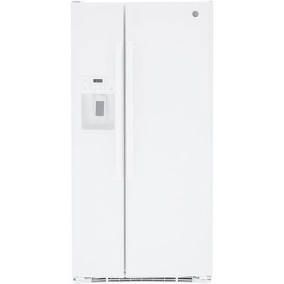 GE GSS23GGPWW 23.0 Cu. Ft. Side-by-Side Refrigerator