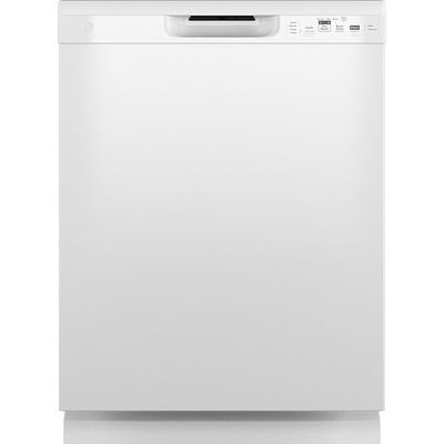 GE GDF535PGRWW Front Control Built-In Dishwasher