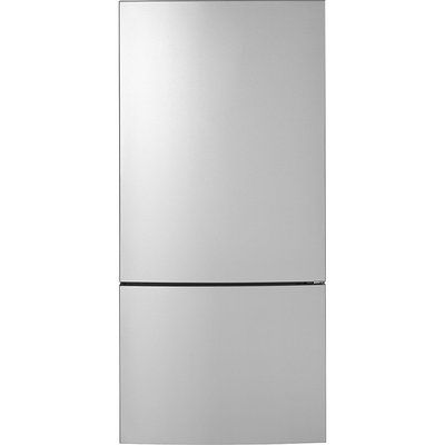 GE GBE17HYRFS Energy Star 17.7 Cu. Ft. Bottom-Freezer Refrigerator