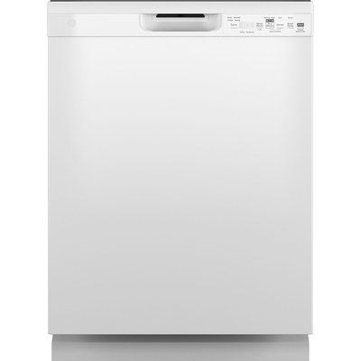 GE GDF550PGRWW Front Control Built-In Dishwasher