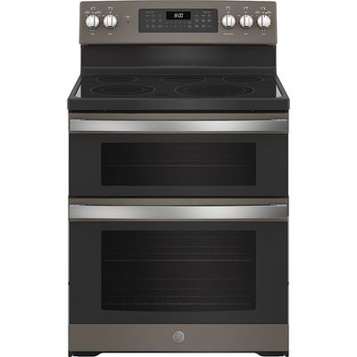 GE JBS86EPES 6.6 Cu. Ft. Freestanding Double Oven Electric Convection Range
