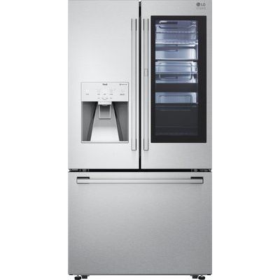 LG SRFVC2416S Studio 23.5 Cu. Ft. French Door Counter-Depth Smart Refrigerator