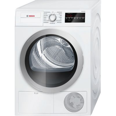 Bosch WTG86401UC 500 Series 4.0 Cu. Ft. 15-Cycle High-Efficiency Compact Electric Dryer