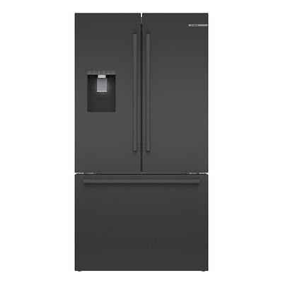 Bosch B36CD50SNB 500 Series 21 Cu. Ft. French Door Counter-Depth Smart Refrigerator