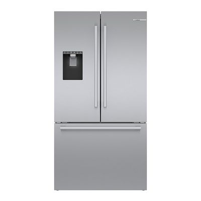 Bosch B36FD50SNS 500 Series 26 cu. ft. French Door Standard-Depth Smart Refrigerator