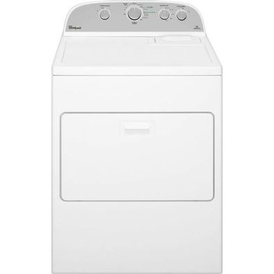 Whirlpool WGD5000DW 7.0 Cu. Ft. Gas Dryer with AccuDry Sensor Drying System
