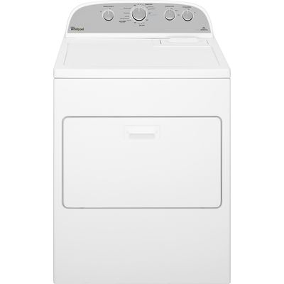 Whirlpool WGD49STBW 7.0 Cu. Ft. Gas Dryer with Steam and AccuDry Sensor Drying System