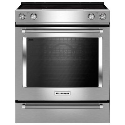 KitchenAid KSEB900ESS 7.1 Cu. Ft. Self-Cleaning Slide-In Electric Convection Range