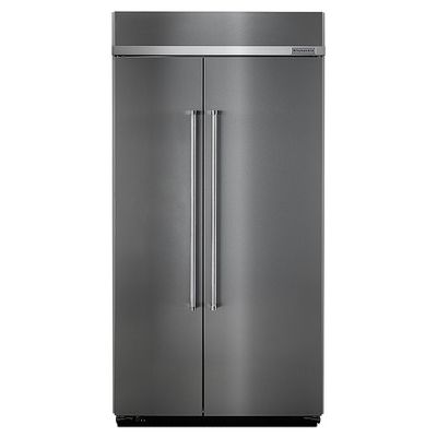 KitchenAid KBSN602ESS 25.5 Cu. Ft. Side-by-Side Built-In Refrigerator