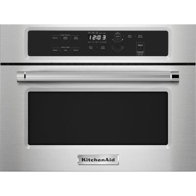 KitchenAid KMBS104ESS 1.4 Cu. Ft. Built-In Microwave